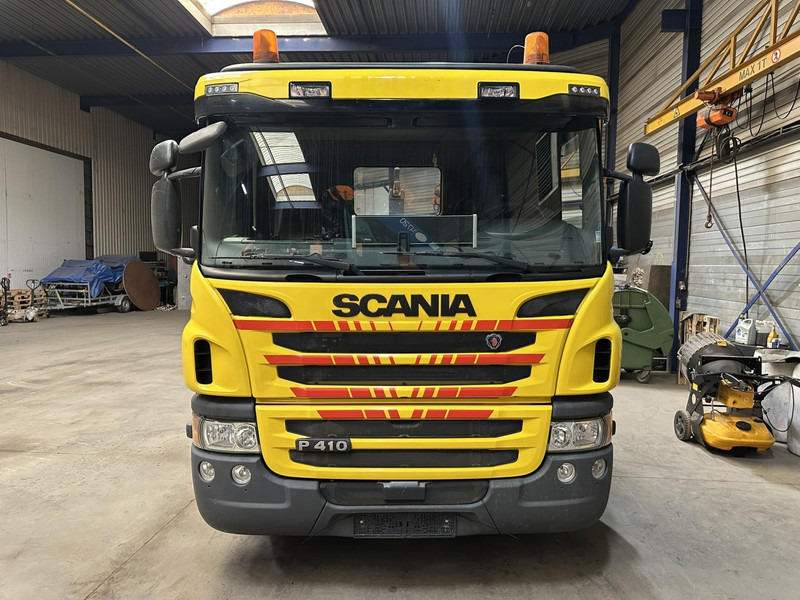 Scania P410 6X2 HOOKLIFT MARREL 20T - RETARDER - LIFT + STEERING AXLE - AIR SUSP - BELG REGISTR. - Hook lift truck: picture 2 Scania P410 6X2 HOOKLIFT MARREL 20T - RETARDER - LIFT + STEERING AXLE - AIR SUSP - BELG REGISTR. - Hook lift truck: picture 2