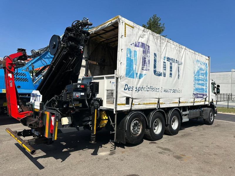 Crane truck Scania P410 8x4 TRIDEM + CRANE HIAB 244 EP-4 HIDUO - RETARDER - LIFT + STEERING AXLE - *327.000km* - RADIO: picture 16 Crane truck Scania P410 8x4 TRIDEM + CRANE HIAB 244 EP-4 HIDUO - RETARDER - LIFT + STEERING AXLE - *327.000km* - RADIO: picture 16