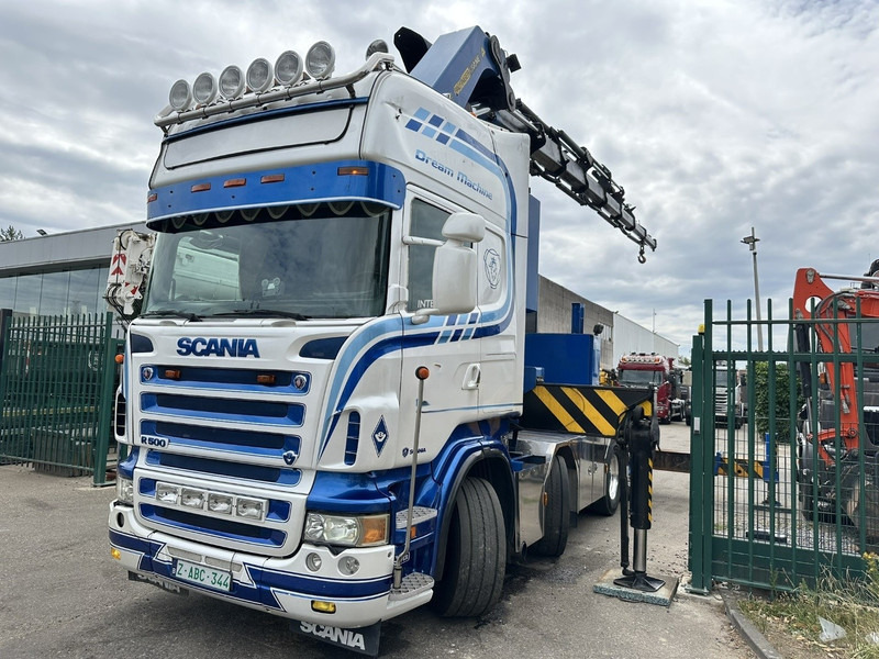 Scania R500 8x2 + CRANE 100Tm! PALFINGER PK100002 G 8x + 1 ME - RETARDER - ALCOA DURA BRIGHT - LIFT + STEERING - 5/6 HYDR F - TÜV 05/2026 - TOP CONDITION - Crane truck: picture 4 Scania R500 8x2 + CRANE 100Tm! PALFINGER PK100002 G 8x + 1 ME - RETARDER - ALCOA DURA BRIGHT - LIFT + STEERING - 5/6 HYDR F - TÜV 05/2026 - TOP CONDITION - Crane truck: picture 4