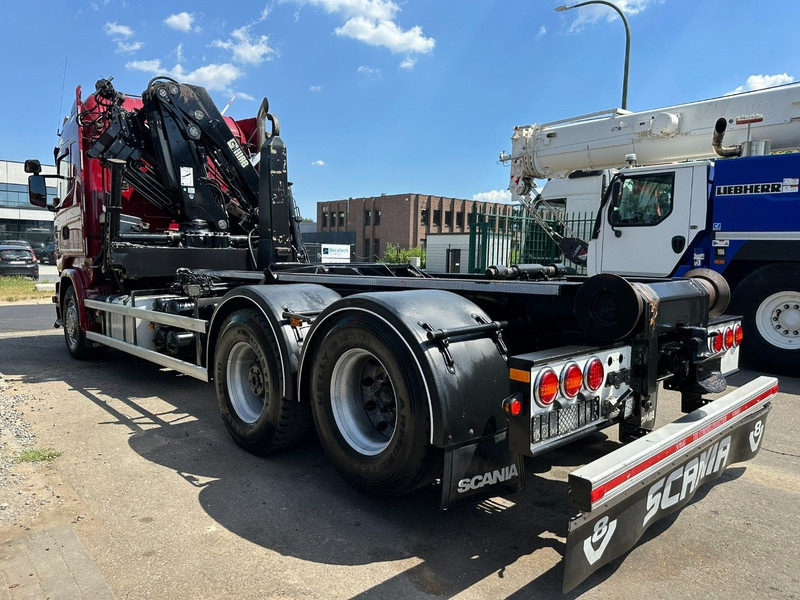 Scania R580 6X2 V8 HOOKLIFT + CRANE HIAB 211 E-4 HIPRO - ROTATOR - RETARDER - ALCOA ALU - RADIO - NL TRUCK - Hook lift truck, Crane truck: picture 5 Scania R580 6X2 V8 HOOKLIFT + CRANE HIAB 211 E-4 HIPRO - ROTATOR - RETARDER - ALCOA ALU - RADIO - NL TRUCK - Hook lift truck, Crane truck: picture 5