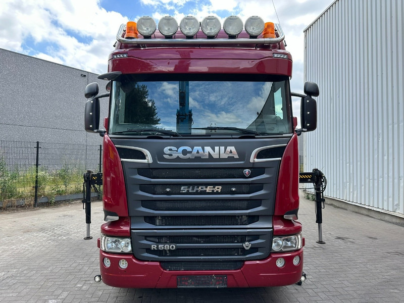 Scania R580 6X2 V8 HOOKLIFT + CRANE HIAB 211 E-4 HIPRO - ROTATOR - RETARDER - RADIO - NL TRUCK - Hook lift truck, Crane truck: picture 2 Scania R580 6X2 V8 HOOKLIFT + CRANE HIAB 211 E-4 HIPRO - ROTATOR - RETARDER - RADIO - NL TRUCK - Hook lift truck, Crane truck: picture 2