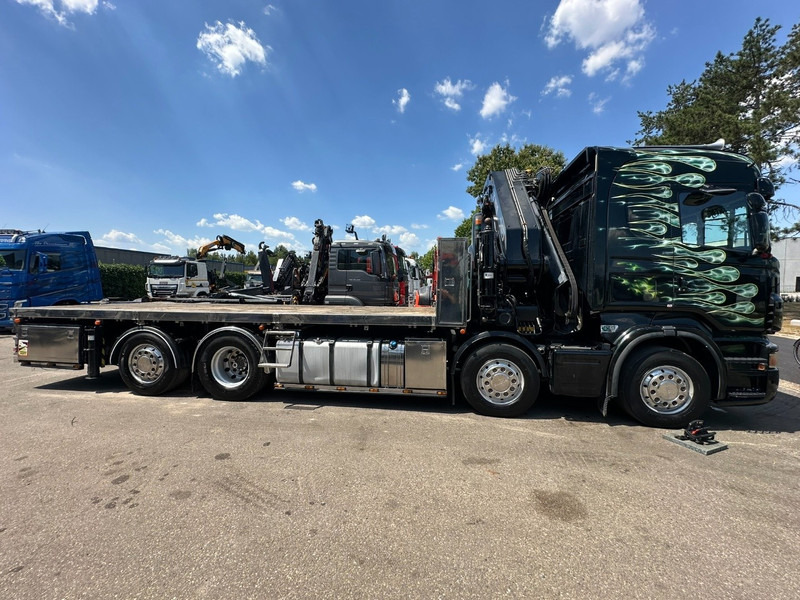 Scania R620 8x2 + CRANE HIAB 800 EP-5 HIPRO - RETARDER - LIFT/STEERING AXLE - HIGHLINE SLEEPER - LEATHER - ALCOA - Crane truck: picture 5 Scania R620 8x2 + CRANE HIAB 800 EP-5 HIPRO - RETARDER - LIFT/STEERING AXLE - HIGHLINE SLEEPER - LEATHER - ALCOA - Crane truck: picture 5