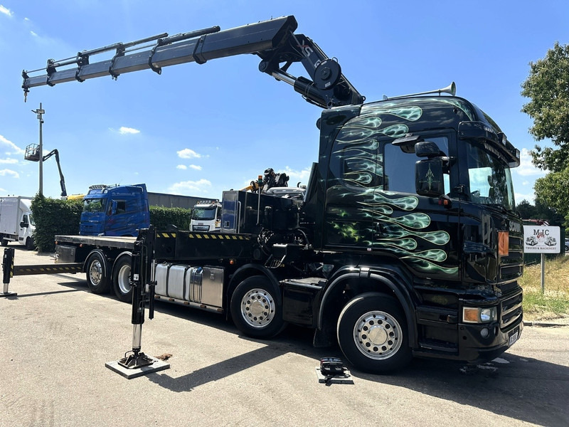 Scania R620 8x2 + CRANE HIAB 800 EP-5 HIPRO - RETARDER - LIFT/STEERING AXLE - HIGHLINE SLEEPER - LEATHER - ALCOA - Crane truck: picture 1 Scania R620 8x2 + CRANE HIAB 800 EP-5 HIPRO - RETARDER - LIFT/STEERING AXLE - HIGHLINE SLEEPER - LEATHER - ALCOA - Crane truck: picture 1