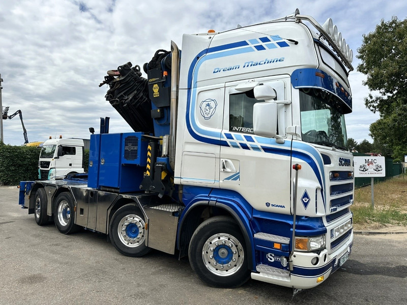 Scania R500 8x2 ZSM + KRAN 100Tm! PALFINGER PK100002 G 8x + 1 ME - RETARDER - ALCOA DURA BRIGHT - LIFT + STEERING - 5/6 HYDR F - TÜV 05/2026 - TOP CONDITION - Tractor unit: picture 1 Scania R500 8x2 ZSM + KRAN 100Tm! PALFINGER PK100002 G 8x + 1 ME - RETARDER - ALCOA DURA BRIGHT - LIFT + STEERING - 5/6 HYDR F - TÜV 05/2026 - TOP CONDITION - Tractor unit: picture 1