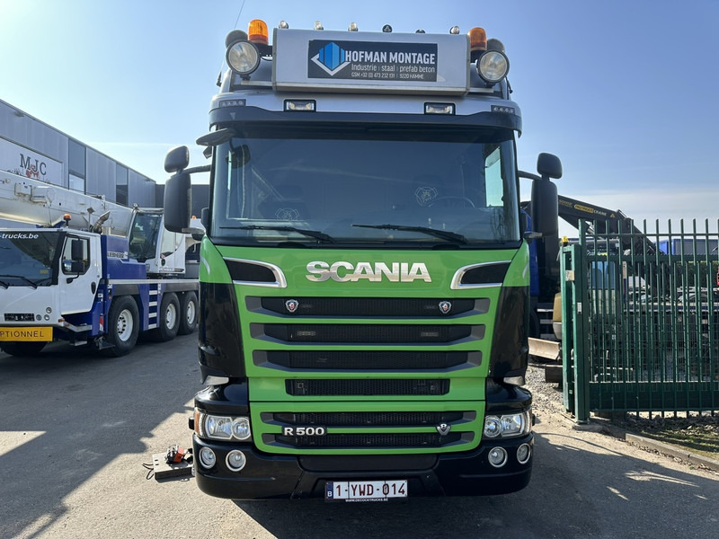 Scania R500 V8 6x2 TRACTOR + CRANE MKG HLK 231 HP (23tm) - 4x HYDR - RADIO - RETARDER - MANUAL - LIFT + STEERING AXLE - Tractor unit: picture 3 Scania R500 V8 6x2 TRACTOR + CRANE MKG HLK 231 HP (23tm) - 4x HYDR - RADIO - RETARDER - MANUAL - LIFT + STEERING AXLE - Tractor unit: picture 3