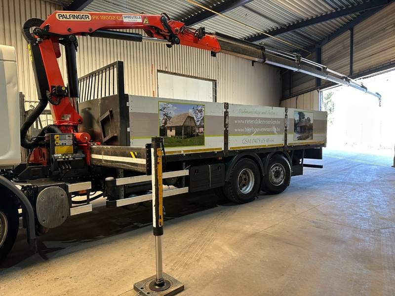 Volvo FE 300 6x2 + crane (20m!) PALFINGER PK18002 E 6x - LIFT / STEERING AXLE - MANUAL - EURO 5 - Dropside/ Flatbed truck, Crane truck: picture 5 Volvo FE 300 6x2 + crane (20m!) PALFINGER PK18002 E 6x - LIFT / STEERING AXLE - MANUAL - EURO 5 - Dropside/ Flatbed truck, Crane truck: picture 5