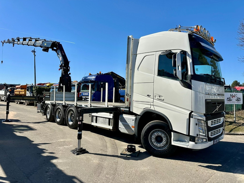 Volvo FH 420 8x4 TRIDEM + KRAAN HIAB 408 E-8 HIPRO + WINCH - 63.000km ONLY - CREWCAB 4 SEATER - PLATFORM 7m - TOP CONDITION - Crane truck: picture 1 Volvo FH 420 8x4 TRIDEM + KRAAN HIAB 408 E-8 HIPRO + WINCH - 63.000km ONLY - CREWCAB 4 SEATER - PLATFORM 7m - TOP CONDITION - Crane truck: picture 1