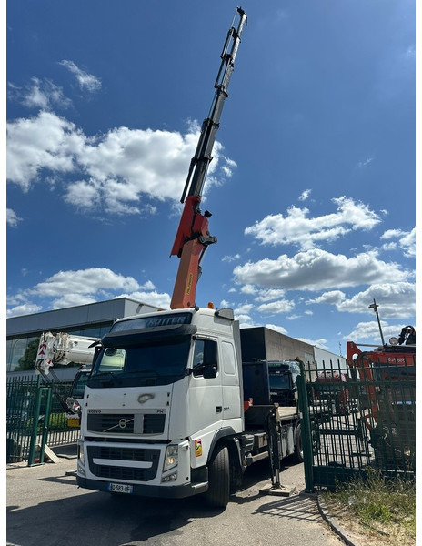 Volvo FH 500 6X2 + CRANE PALFINGER PK50002 E 5x - RETARDER - PLATFORM 6m20 - TWISTLOCKS 20' - 561.000km - EURO 5 - Crane truck: picture 5 Volvo FH 500 6X2 + CRANE PALFINGER PK50002 E 5x - RETARDER - PLATFORM 6m20 - TWISTLOCKS 20' - 561.000km - EURO 5 - Crane truck: picture 5