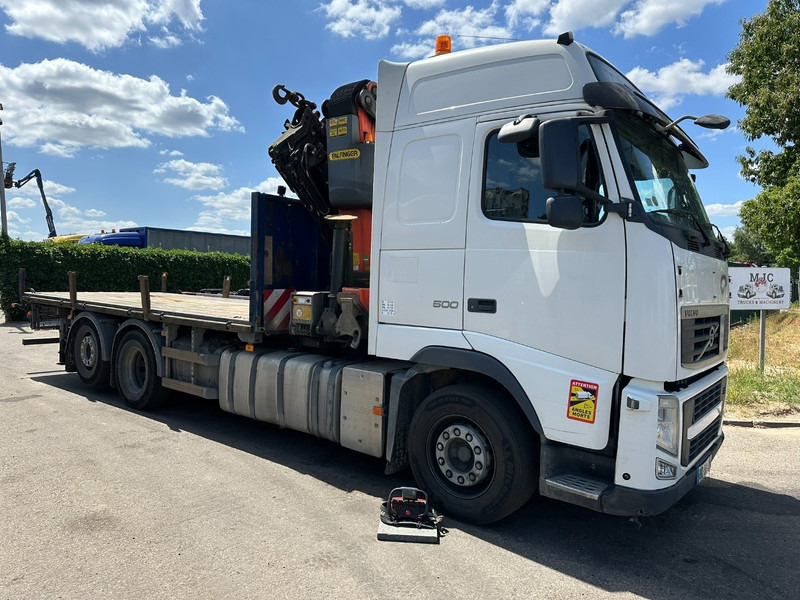 Volvo FH 500 6X2 + CRANE PALFINGER PK50002 E 6x - RETARDER - PLATFORM 6m20 - TWISTLOCKS 20' - 561.000km - EURO 5 - Crane truck: picture 2 Volvo FH 500 6X2 + CRANE PALFINGER PK50002 E 6x - RETARDER - PLATFORM 6m20 - TWISTLOCKS 20' - 561.000km - EURO 5 - Crane truck: picture 2
