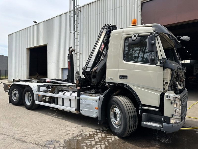Volvo FM 370 6x2 HOOKLIFT 21T + CRANE HIAB 144 E-4 HIDUO - ENGINE / GEARBOX OK - CHASSIS OK - RUNNING + DRIVING - BE TRUCK - Hook lift truck, Crane truck: picture 1 Volvo FM 370 6x2 HOOKLIFT 21T + CRANE HIAB 144 E-4 HIDUO - ENGINE / GEARBOX OK - CHASSIS OK - RUNNING + DRIVING - BE TRUCK - Hook lift truck, Crane truck: picture 1
