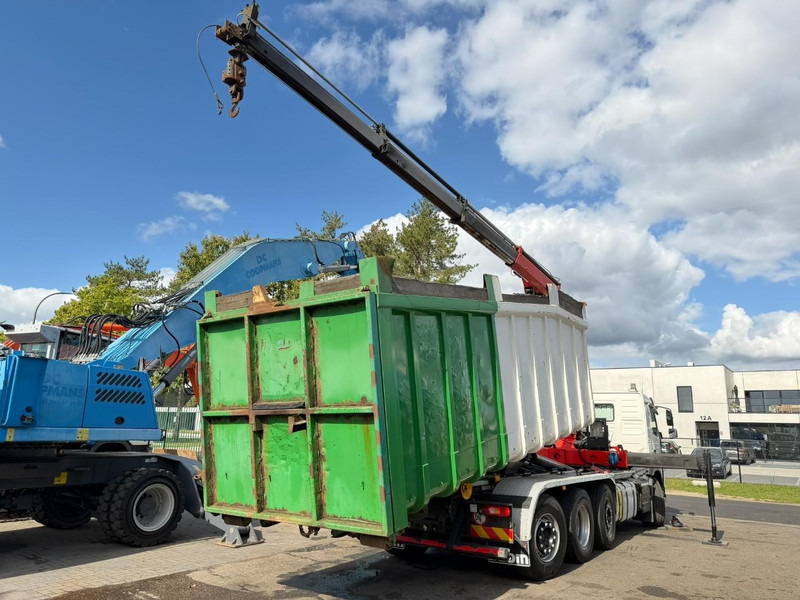 Volvo FM 420 8x2 HOOKLIFT + CRANE PALFINGER PK19.001 SLD B - *294.000km* - EURO 6 - LIFT + STEERING AXLE - I SHIFT - BE TRUCK - Hook lift truck, Crane truck: picture 5 Volvo FM 420 8x2 HOOKLIFT + CRANE PALFINGER PK19.001 SLD B - *294.000km* - EURO 6 - LIFT + STEERING AXLE - I SHIFT - BE TRUCK - Hook lift truck, Crane truck: picture 5