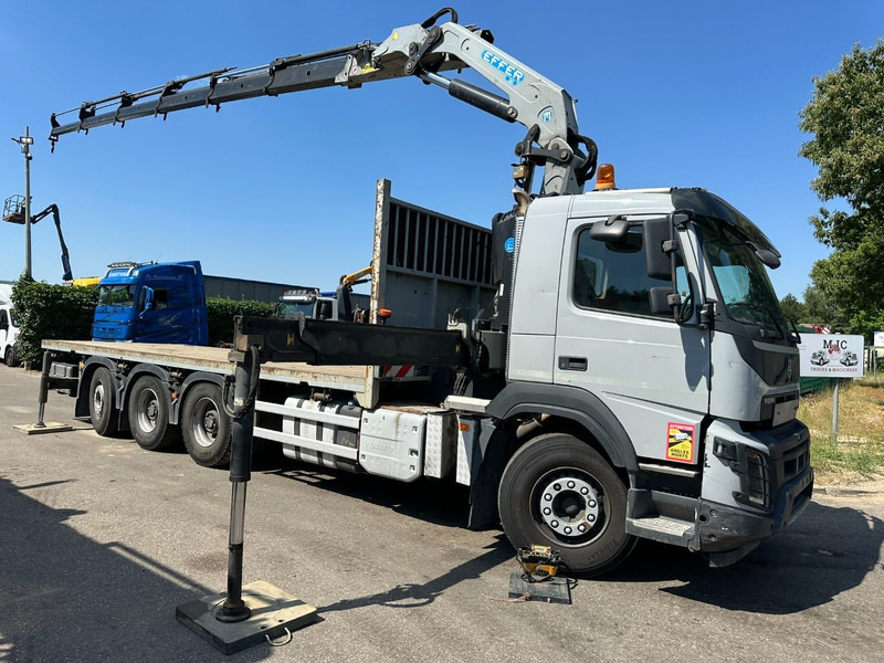 Volvo FMX 330 8x4 TRIDEM + CRANE EFFER 265 / 6S - PLATFORM 7m50 - EURO 6 - RADIO - *473.000km* - TÜV 05/2026 - BE TRUCK - Crane truck: picture 1 Volvo FMX 330 8x4 TRIDEM + CRANE EFFER 265 / 6S - PLATFORM 7m50 - EURO 6 - RADIO - *473.000km* - TÜV 05/2026 - BE TRUCK - Crane truck: picture 1