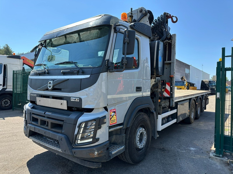 Volvo FMX 340 8x4 TRIDEM + CRANE EFFER 265 / 6S - PLATFORM 7m50 - EURO 6 - RADIO - *473.000km* - BE TRUCK - Crane truck: picture 3 Volvo FMX 340 8x4 TRIDEM + CRANE EFFER 265 / 6S - PLATFORM 7m50 - EURO 6 - RADIO - *473.000km* - BE TRUCK - Crane truck: picture 3