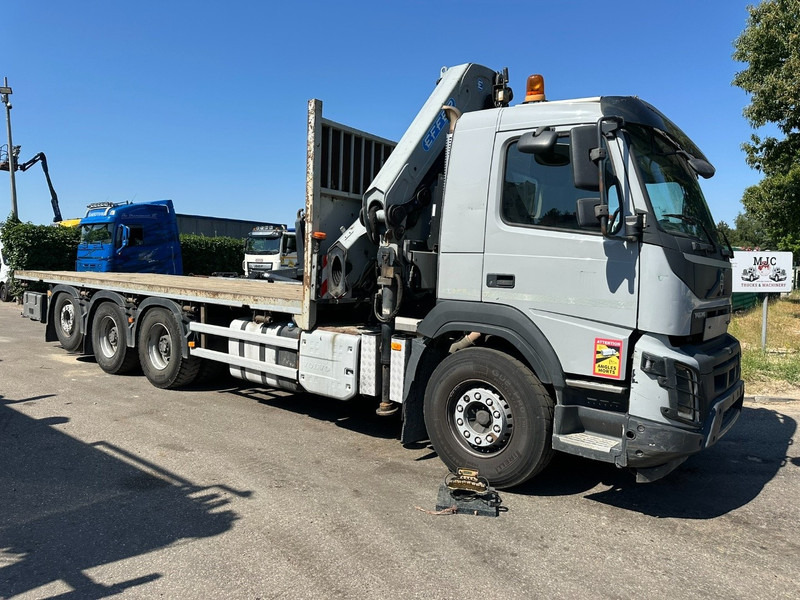 Volvo FMX 340 8x4 TRIDEM PRITSCHE + KRAN EFFER 265 / 6S - PLATFORM 7m50 - EURO 6 - RADIO - *473.000km* - BE TRUCK - Dropside/ Flatbed truck, Crane truck: picture 1 Volvo FMX 340 8x4 TRIDEM PRITSCHE + KRAN EFFER 265 / 6S - PLATFORM 7m50 - EURO 6 - RADIO - *473.000km* - BE TRUCK - Dropside/ Flatbed truck, Crane truck: picture 1
