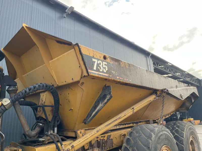 Articulated dumper Cat 735: picture 14