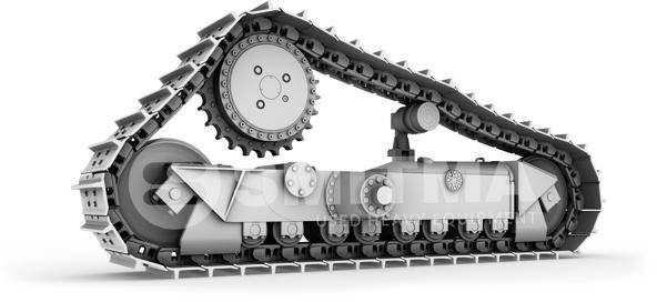 Cat D6N - Frame/ Chassis for Construction machinery: picture 1 Cat D6N - Frame/ Chassis for Construction machinery: picture 1