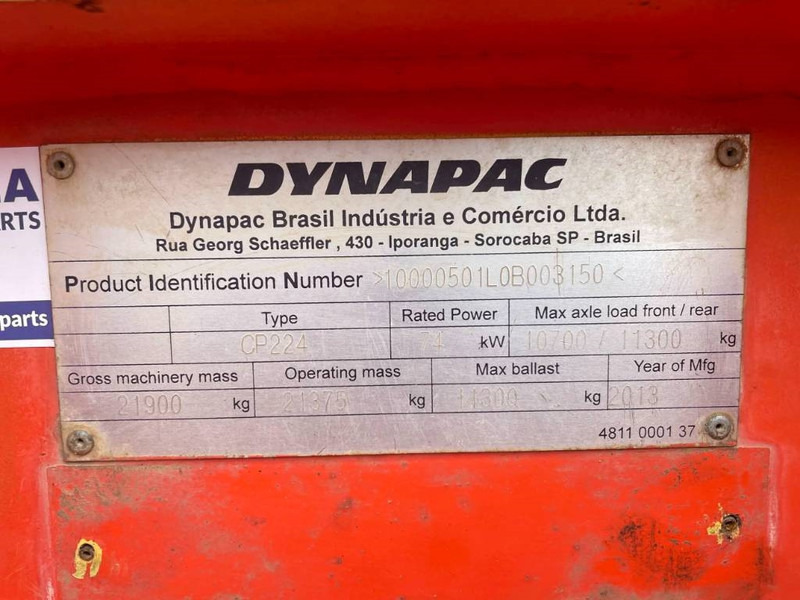Dynapac CP224 - Pneumatic roller: picture 3 Dynapac CP224 - Pneumatic roller: picture 3