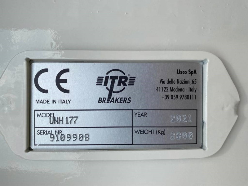 ITR UNH177 - Hydraulic hammer for Construction machinery: picture 3 ITR UNH177 - Hydraulic hammer for Construction machinery: picture 3