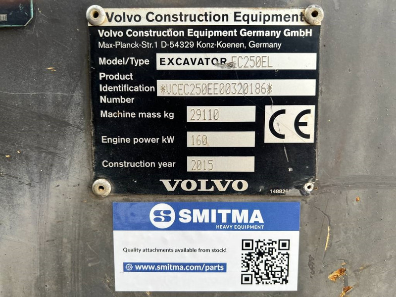 Volvo EC250E L - Crawler excavator: picture 5 Volvo EC250E L - Crawler excavator: picture 5