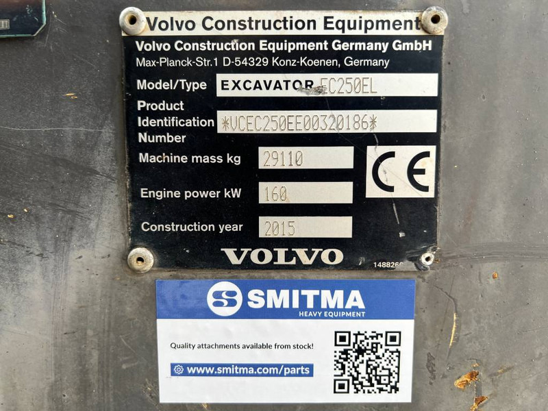 Volvo EC250E L - Crawler excavator: picture 5 Volvo EC250E L - Crawler excavator: picture 5