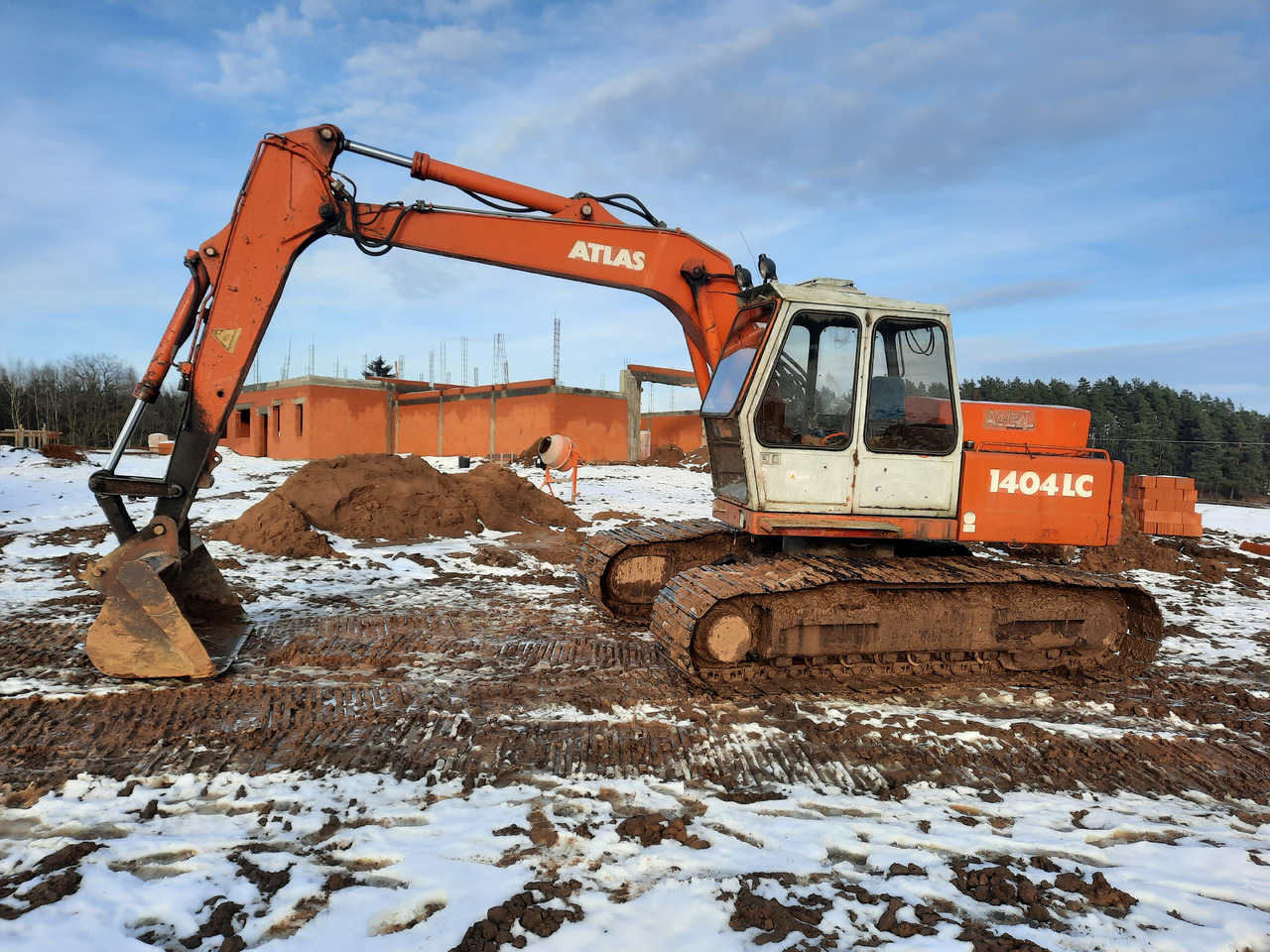 ATLAS 1404 - Crawler excavator: picture 1 ATLAS 1404 - Crawler excavator: picture 1