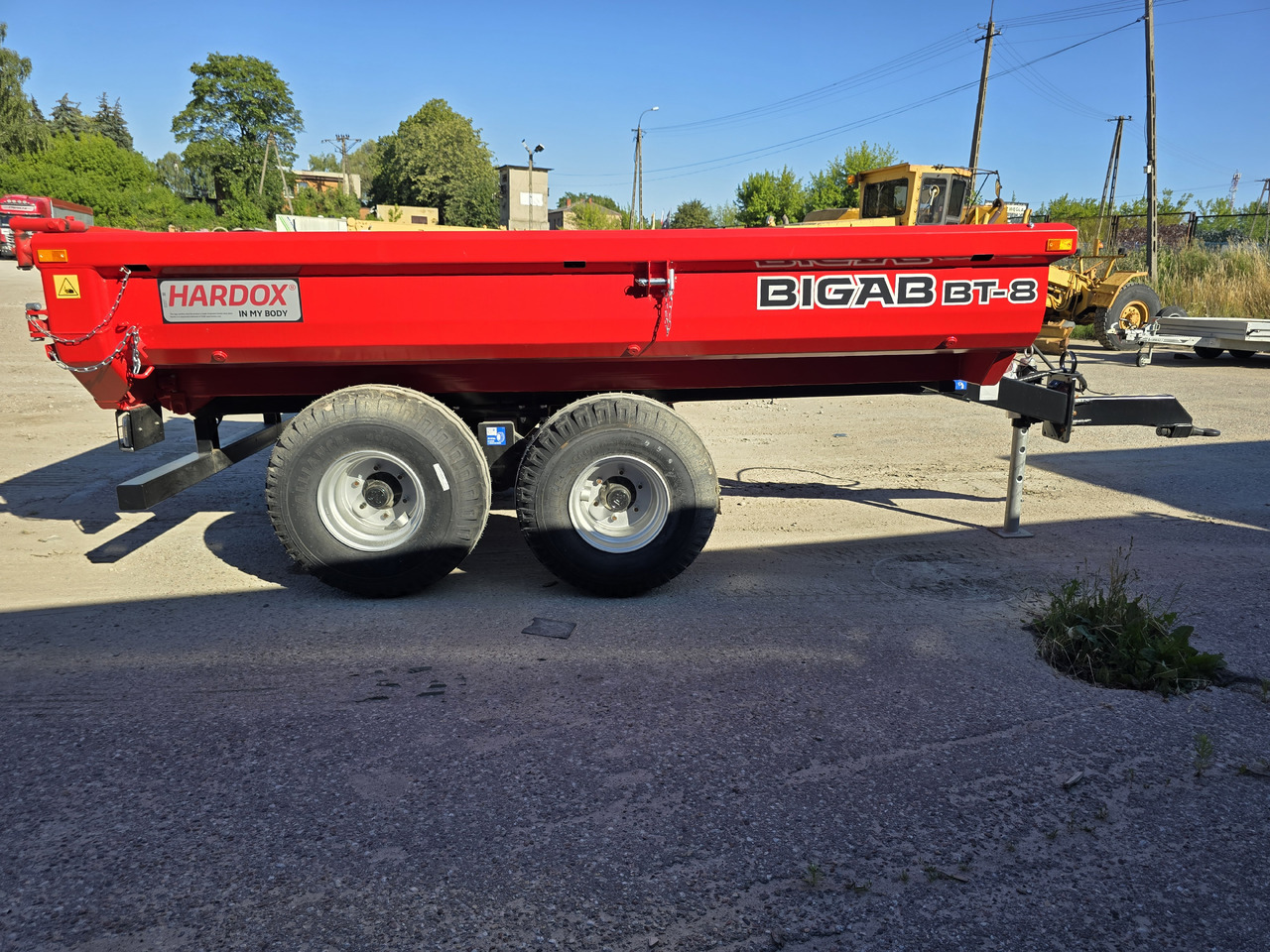 BIGAB BT-8 HARDOX - Farm tipping trailer/ Dumper: picture 5 BIGAB BT-8 HARDOX - Farm tipping trailer/ Dumper: picture 5