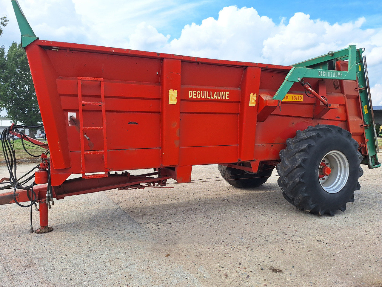 DEGUILLAUME HVD1310 - Manure spreader: picture 5 DEGUILLAUME HVD1310 - Manure spreader: picture 5