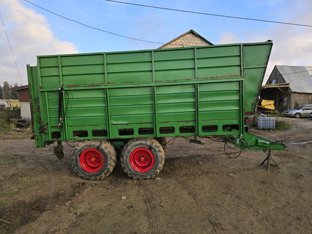 FORTSCHRITT T-088 - Manure spreader: picture 3 FORTSCHRITT T-088 - Manure spreader: picture 3