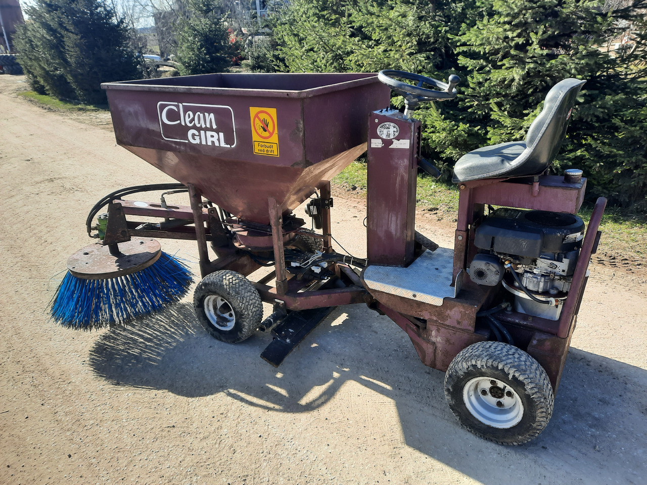 Gram Slotsmedie Clean Girl - Manure spreader: picture 4 Gram Slotsmedie Clean Girl - Manure spreader: picture 4