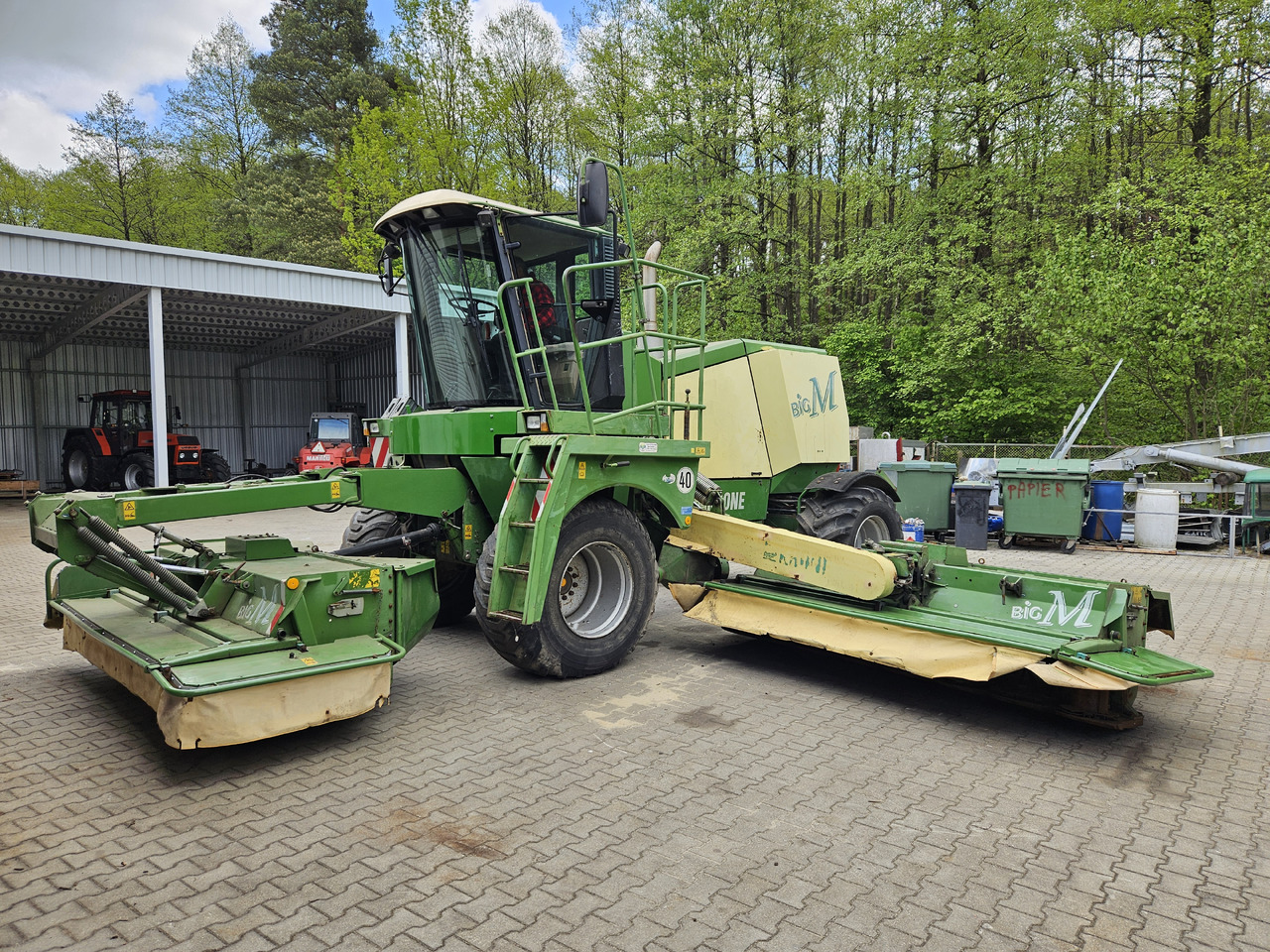 Krone Big M - Mower: picture 3 Krone Big M - Mower: picture 3