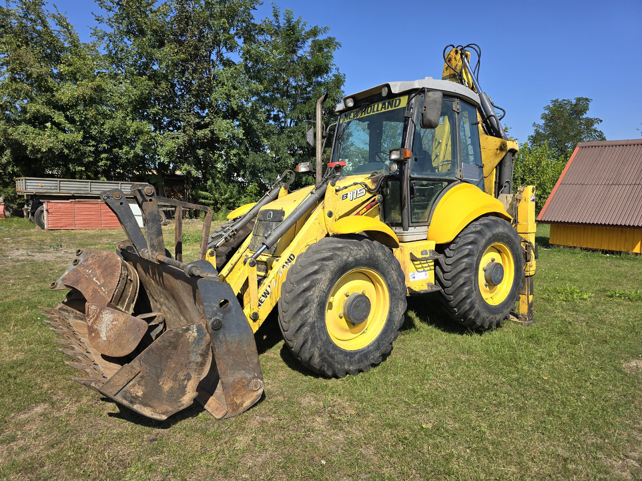 NEW HOLLAND B115-4PS - Backhoe loader: picture 2 NEW HOLLAND B115-4PS - Backhoe loader: picture 2
