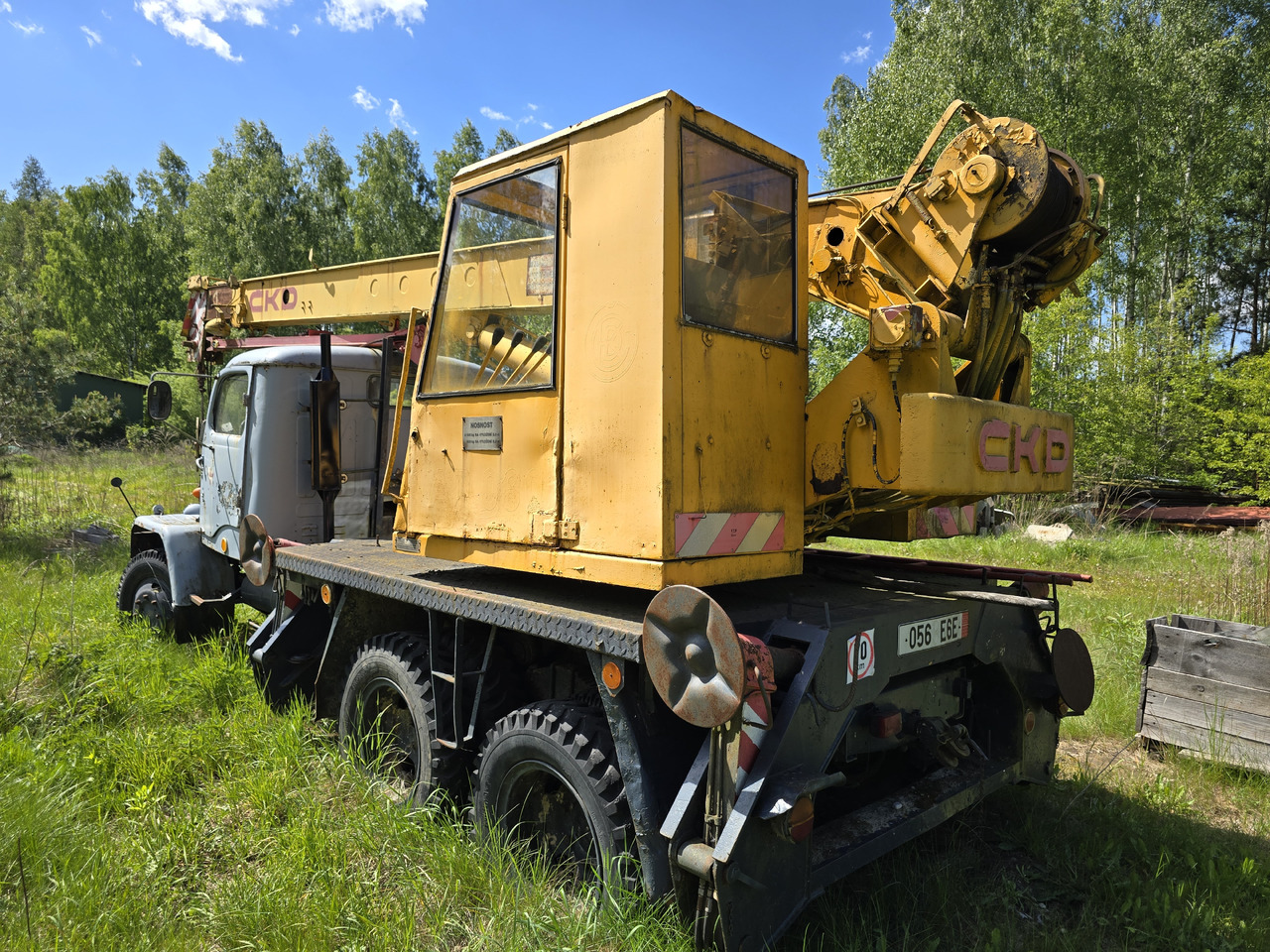 PRAGA V3S AD 080 CKD - Mobile crane: picture 5 PRAGA V3S AD 080 CKD - Mobile crane: picture 5