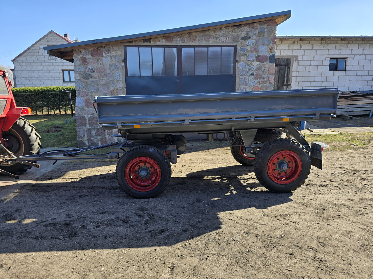 Przyczepa wywrotka - Farm tipping trailer/ Dumper: picture 2 Przyczepa wywrotka - Farm tipping trailer/ Dumper: picture 2