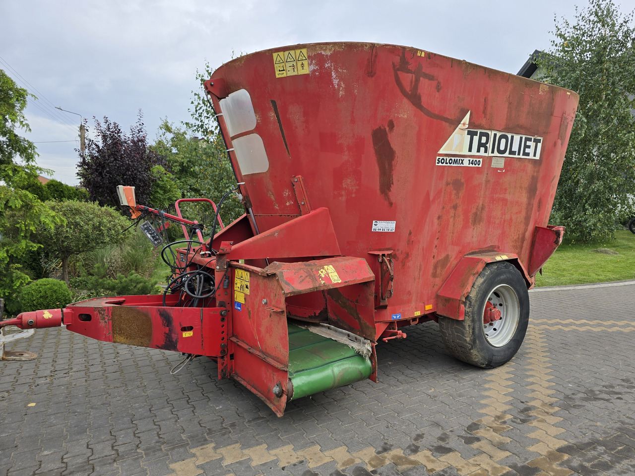 TRIOLIET SOLOMIX 1400 (SM-14 VL-2) - Forage mixer wagon: picture 2 TRIOLIET SOLOMIX 1400 (SM-14 VL-2) - Forage mixer wagon: picture 2