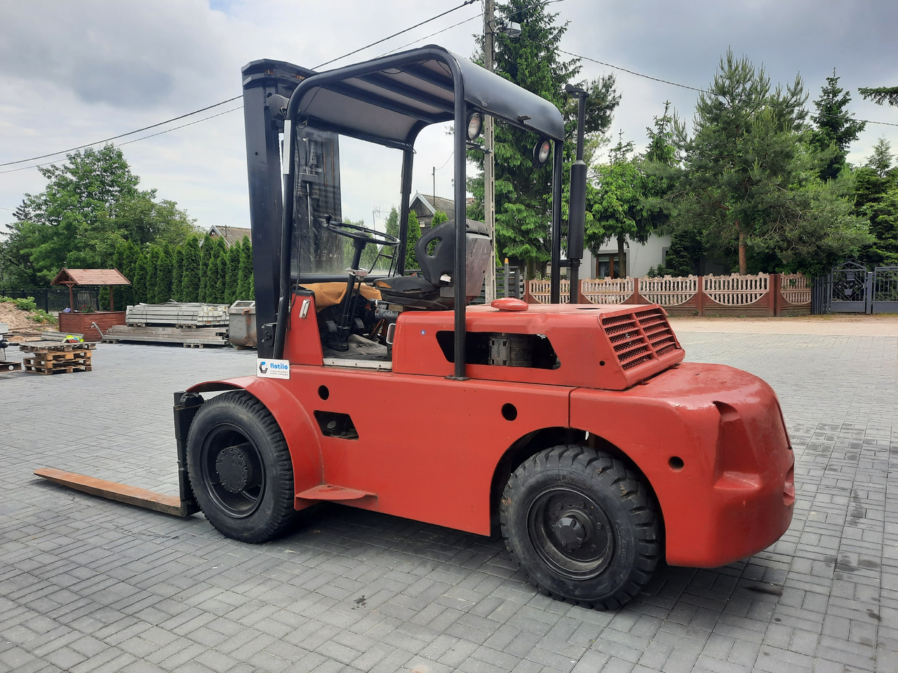 Fiat OM DI 60 - Diesel forklift: picture 5 Fiat OM DI 60 - Diesel forklift: picture 5