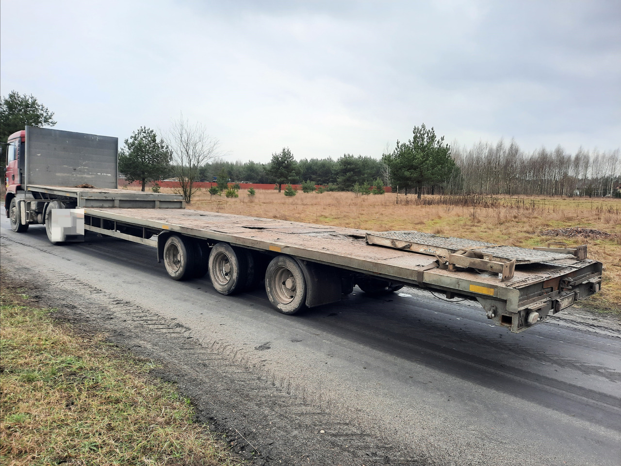 Fruehauf CNPTA3 - Low loader semi-trailer: picture 3 Fruehauf CNPTA3 - Low loader semi-trailer: picture 3