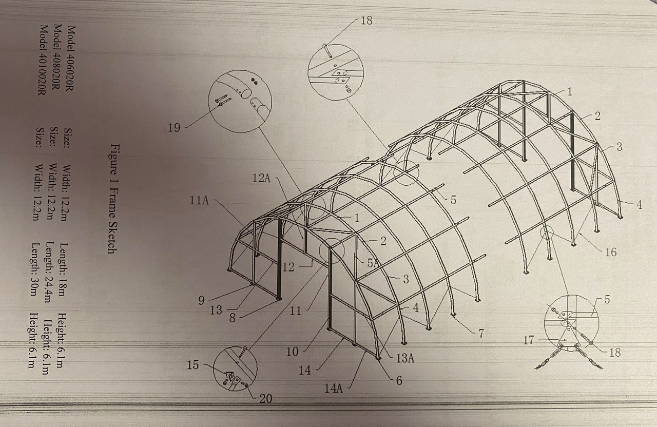 Inna 24.38 m x 12.19 m x 6.1 m - Construction equipment: picture 5 Inna 24.38 m x 12.19 m x 6.1 m - Construction equipment: picture 5