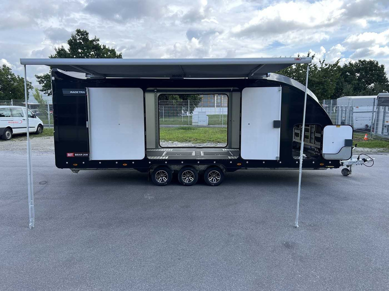 Autotransporter trailer BRIAN_JAMES Race Transporter 7 Autotransporter geschlossen: picture 10