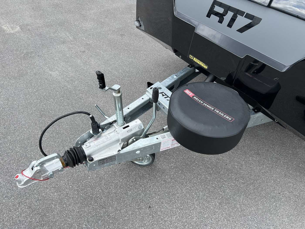 Autotransporter trailer BRIAN_JAMES Race Transporter 7 Autotransporter geschlossen: picture 24