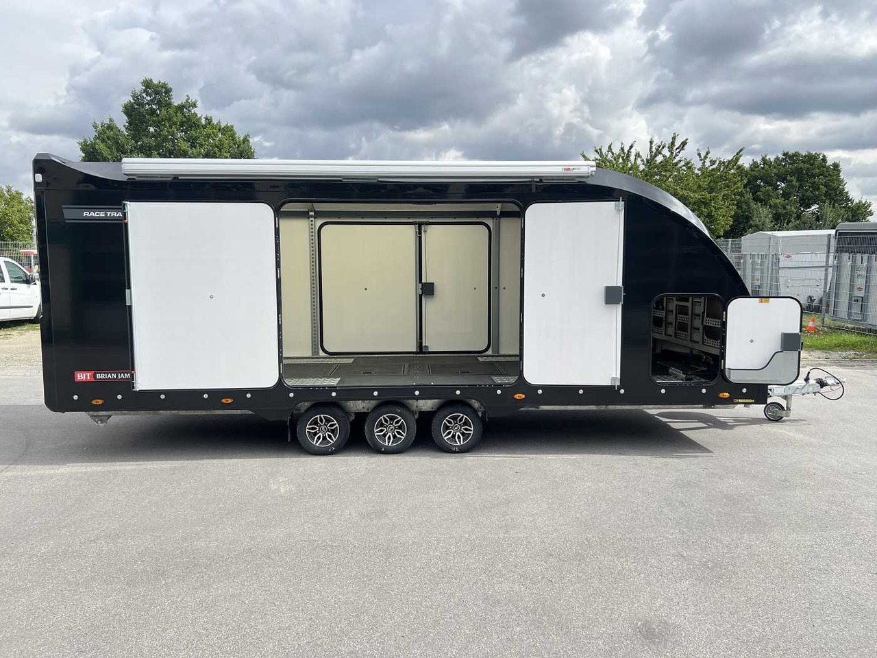 Autotransporter trailer BRIAN_JAMES Race Transporter 7 Autotransporter geschlossen: picture 27