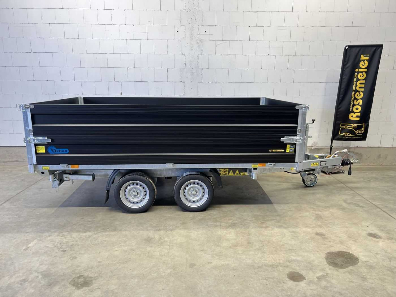 CHEVAL LIBERTE DEBON PW3.3E Black Rampen BWAufs Dreiseitenkipper - Tipper trailer: picture 3 CHEVAL LIBERTE DEBON PW3.3E Black Rampen BWAufs Dreiseitenkipper - Tipper trailer: picture 3
