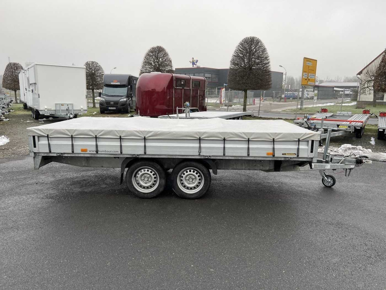 HUMBAUR HT 254118 Hochlader - Dropside/ Flatbed trailer: picture 2 HUMBAUR HT 254118 Hochlader - Dropside/ Flatbed trailer: picture 2