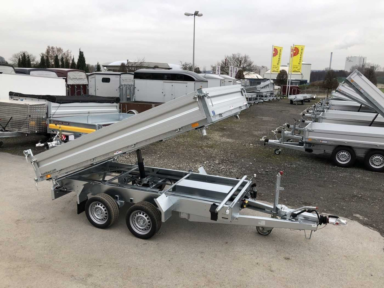 HUMBAUR HTK 3000.31 Dreiseitenkipper - Tipper trailer: picture 1 HUMBAUR HTK 3000.31 Dreiseitenkipper - Tipper trailer: picture 1