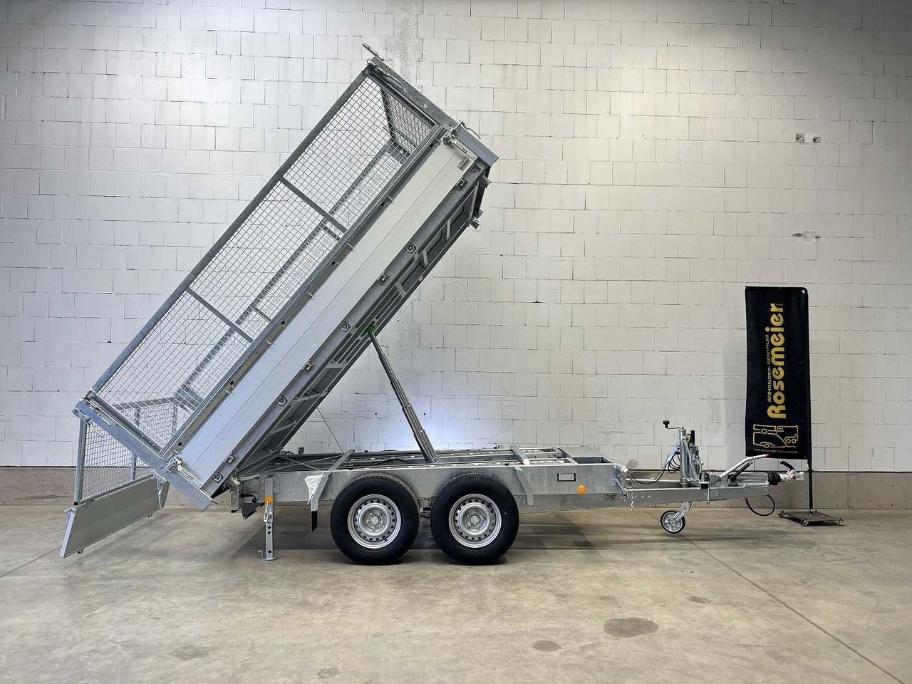 SIGG 35 K 33 - T1H Gitter Dreiseitenkipper - Tipper trailer: picture 1 SIGG 35 K 33 - T1H Gitter Dreiseitenkipper - Tipper trailer: picture 1