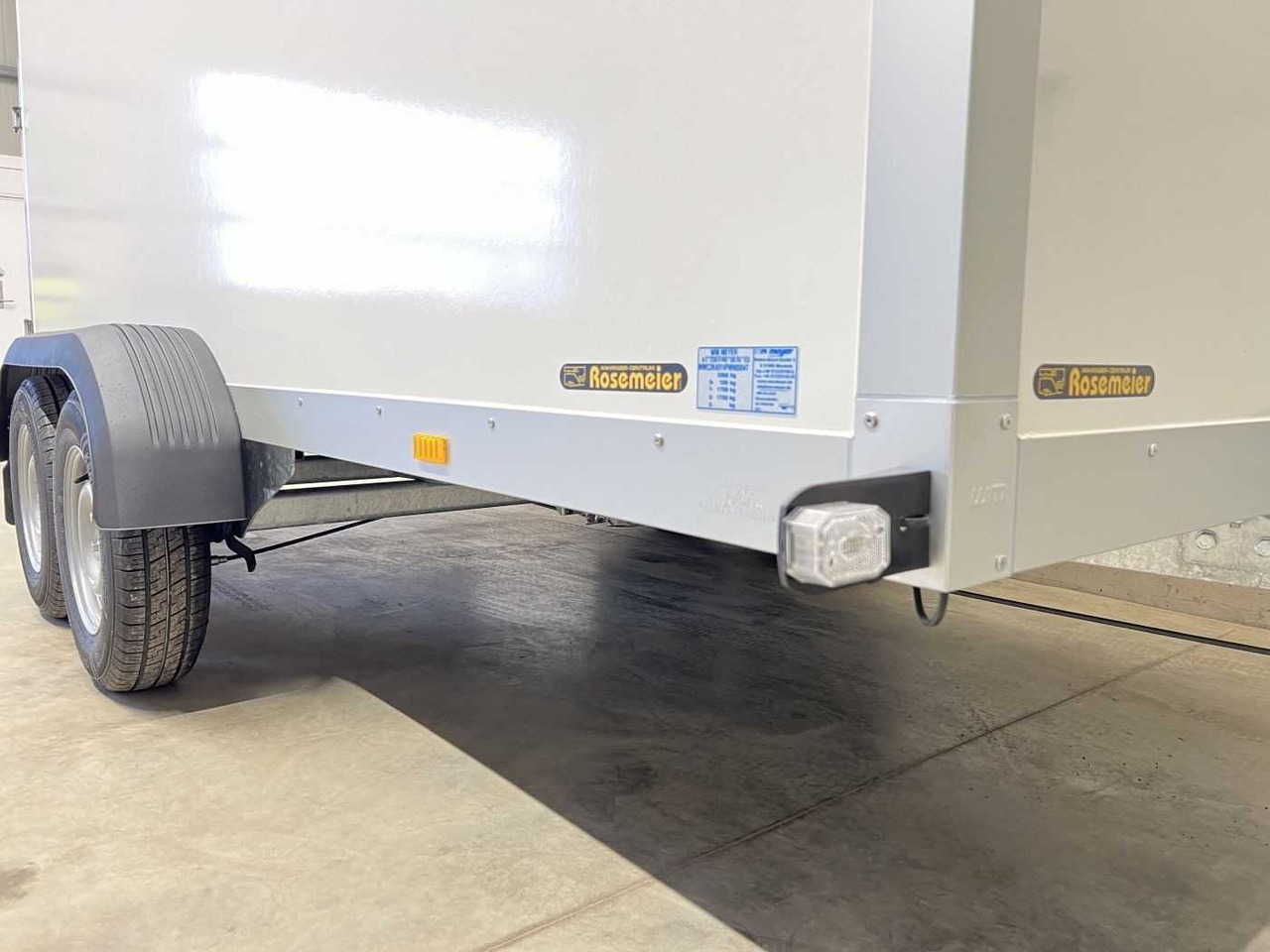 New Closed box trailer WM MEYER AZ 3540/185 S35 Kofferanhänger: picture 19