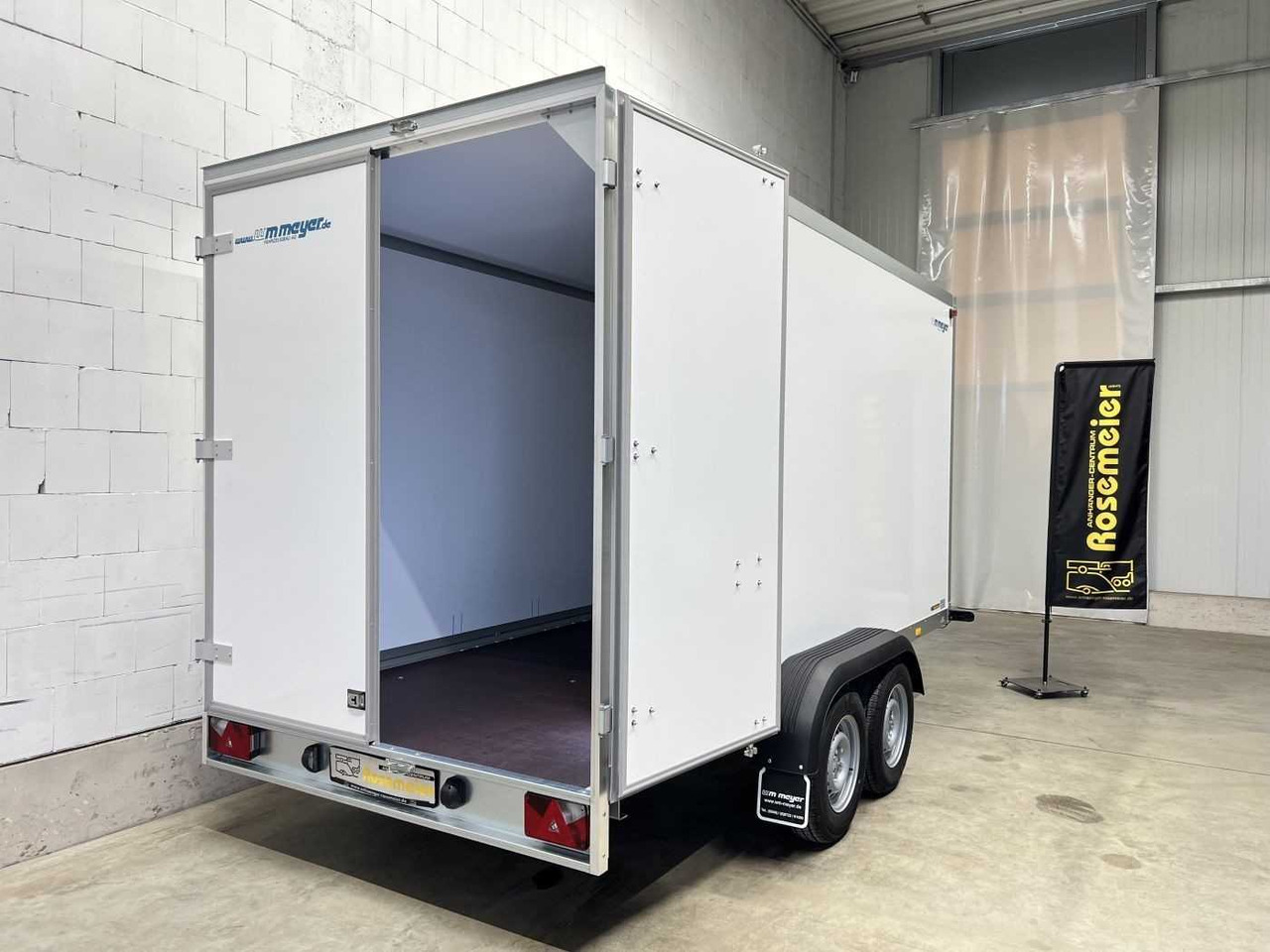 New Closed box trailer WM MEYER AZ 3540/185 S35 Kofferanhänger: picture 8