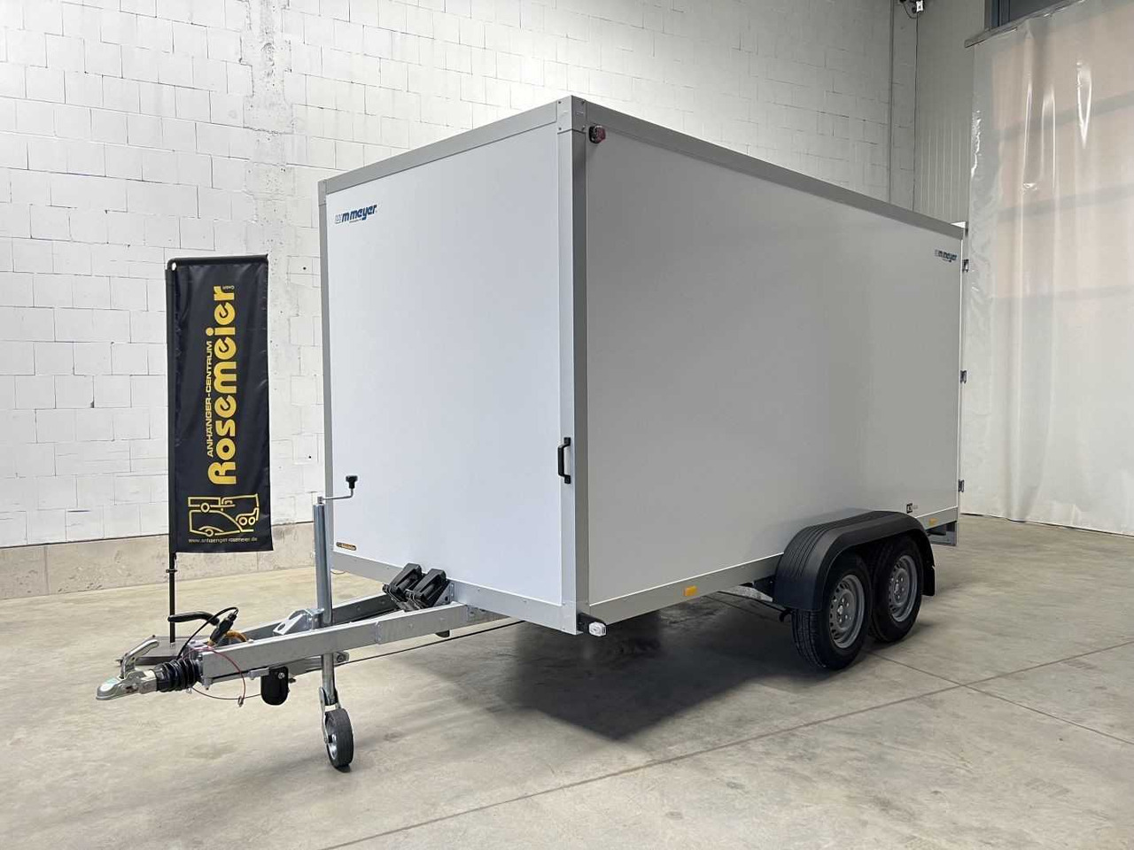 New Closed box trailer WM MEYER AZ 3540/185 S35 Kofferanhänger: picture 25