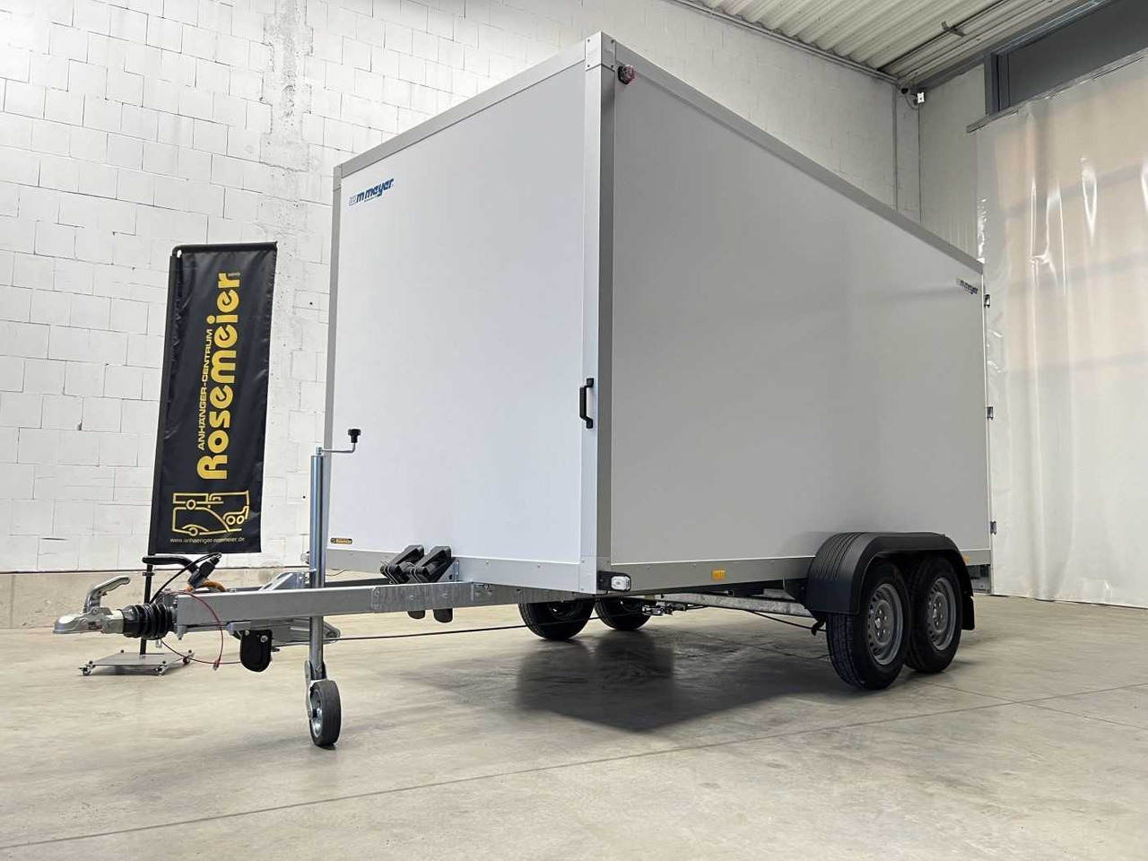 New Closed box trailer WM MEYER AZ 3540/185 S35 Kofferanhänger: picture 26