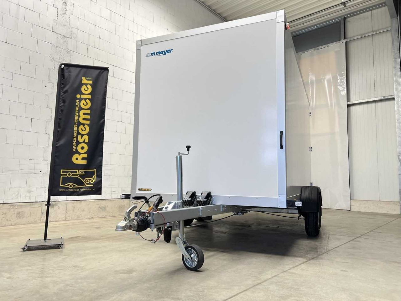 New Closed box trailer WM MEYER AZ 3540/185 S35 Kofferanhänger: picture 24