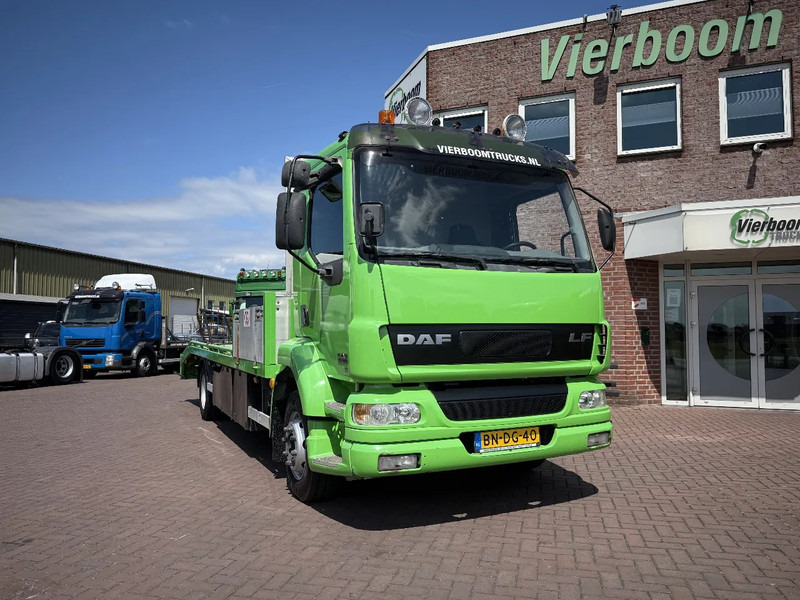 DAF LF 55 LF55-180 Machinetransporter / 6 cilinder / Manual / 7m / low kilometers - Autotransporter truck: picture 1 DAF LF 55 LF55-180 Machinetransporter / 6 cilinder / Manual / 7m / low kilometers - Autotransporter truck: picture 1